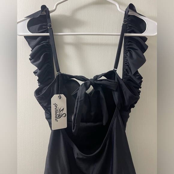 Sporlike Women's Swimsuit With Adjustable Straps Black Size S NWT - Picture 3 of 13